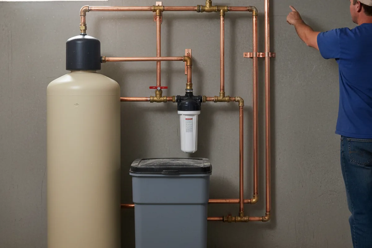 Whole-house water treatment system installed in Pascagoula